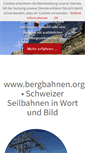 Mobile Screenshot of bergbahnen.org